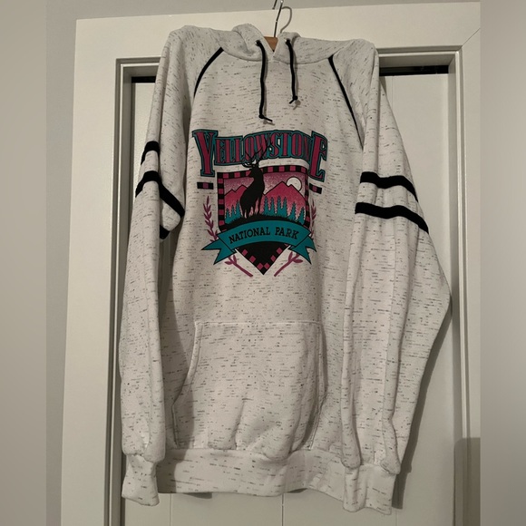 Vintage Yellowstone Hoodie - Picture 2 of 5